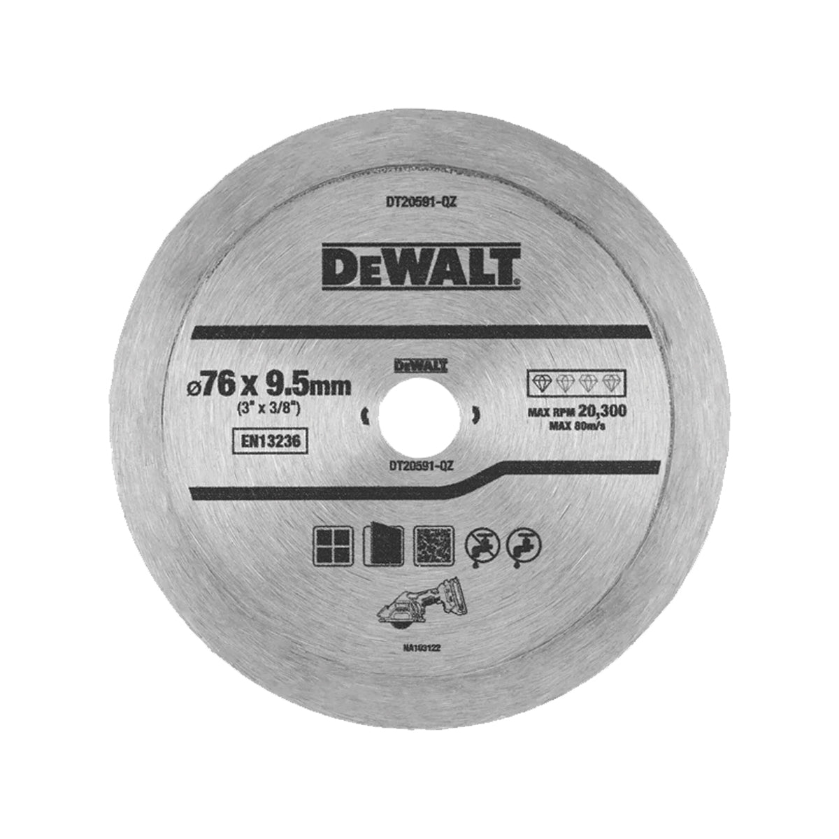 Discs for MINI-CUTTER SAW 76mm DCS438 - DeWALT Discs for MINI-CUTTER SAW 76mm DCS438 - DeWALT